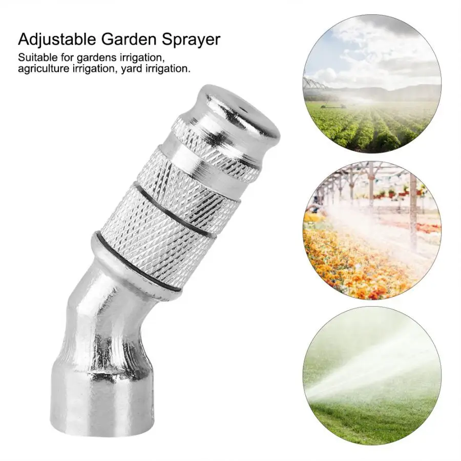 Spraypulverizador 45 градусов Регулируемый садовый опрыскиватель большое расстояние