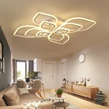 Modern led Ceiling Lights for living room lights bedroom plafondlamp lampara techo home lighting led Ceiling lamp light fixtures white black finish living room bedroom study room led ceiling lights lampara de techo modern led ceiling lamp fixtures
