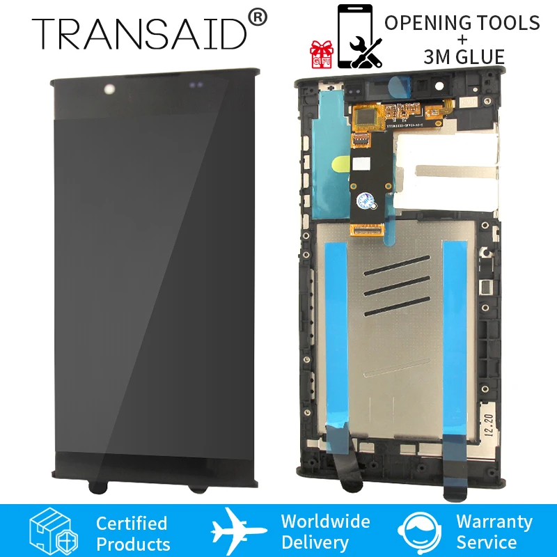 

G3311 G3313 G3312 LCD Display touch screen Digitizer with frame Assembly replacement for Sony Xperia L1