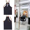 Salon Hair Cutting Apron Professional Barber Denim Apron Hairdresser Hair Cutting Protection Tool Hairdresser Styling Cloth Tool 3