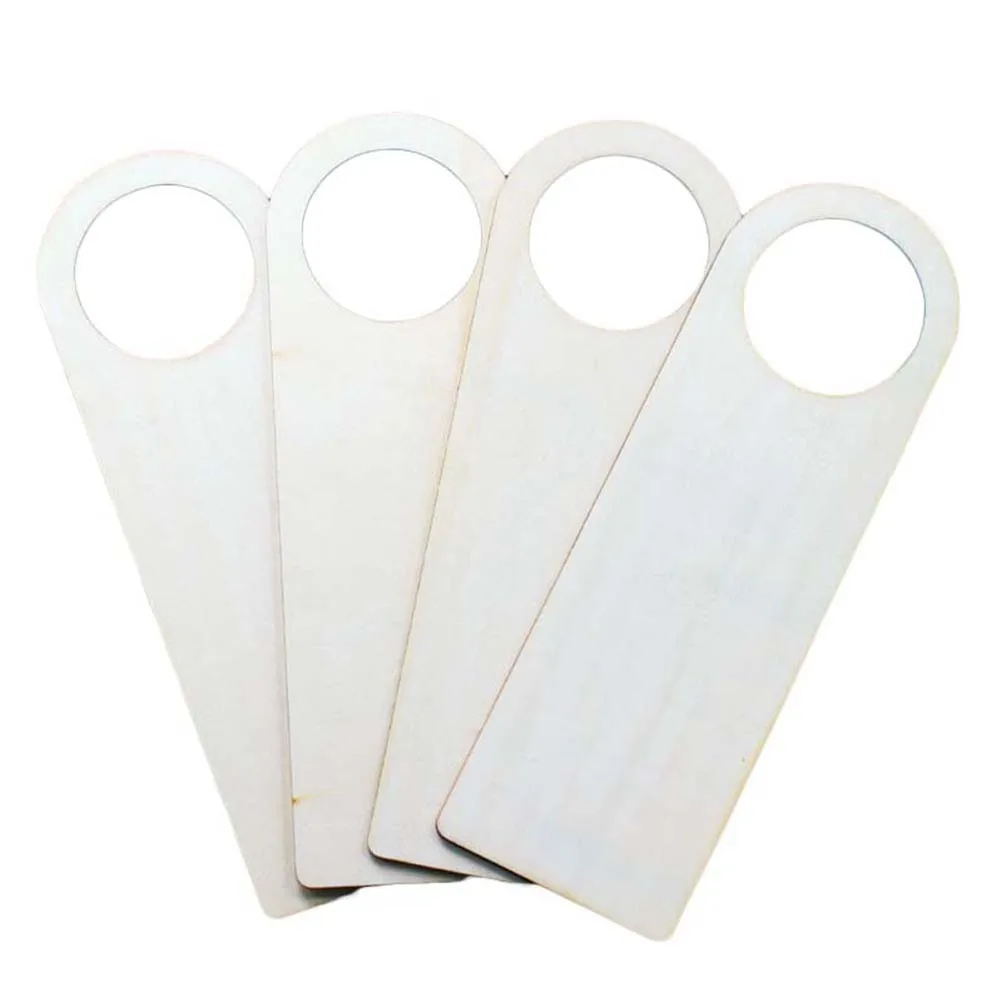 

12 Pcs Door Knob Hanger DIY Wooden Door Handle Decor Door Hanger Toys Door Hanging Pendants Kids Kindergarten Children