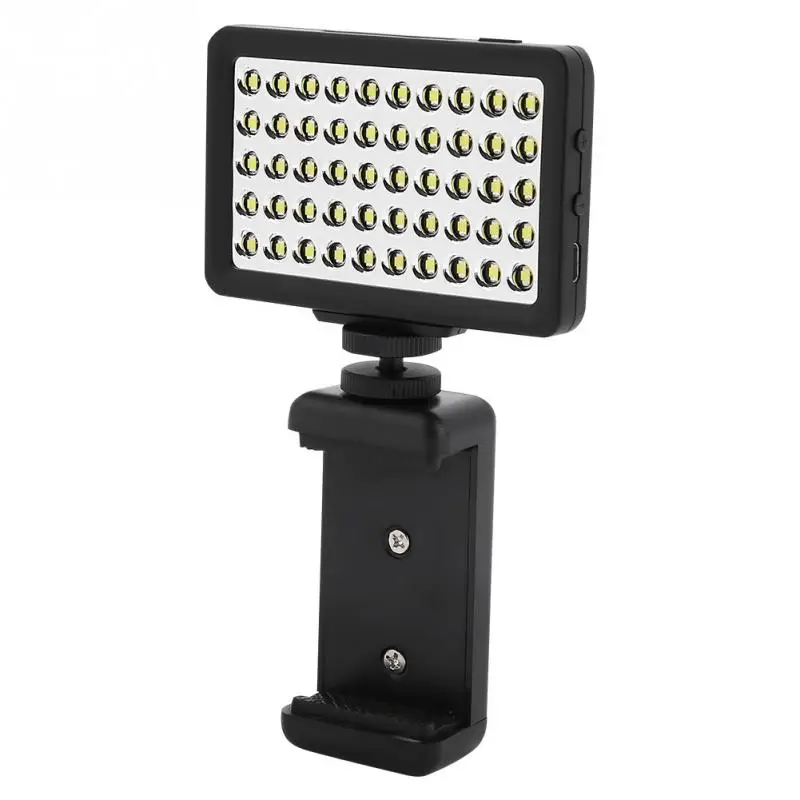 Commlite CM-L50II селфи свет светодиодный видео свет для подставка для мобильного телефона камеры черный
