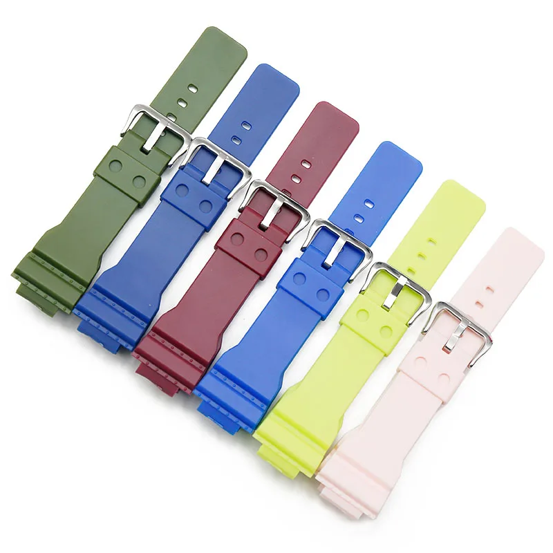 Watch accessories male resin strap case for Casio G-SHOCK GMA-S120MF S110MF S130 rubber strap watch frame female men watch band