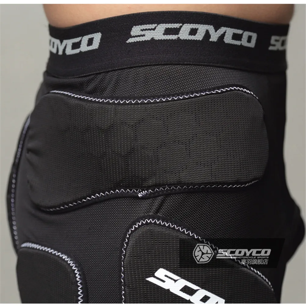 SCOYCO мотоциклетная езда MX шорты для мотокросса штаны защита для спуска мото крест человек брюки мото одежда MTB DH тела Броня