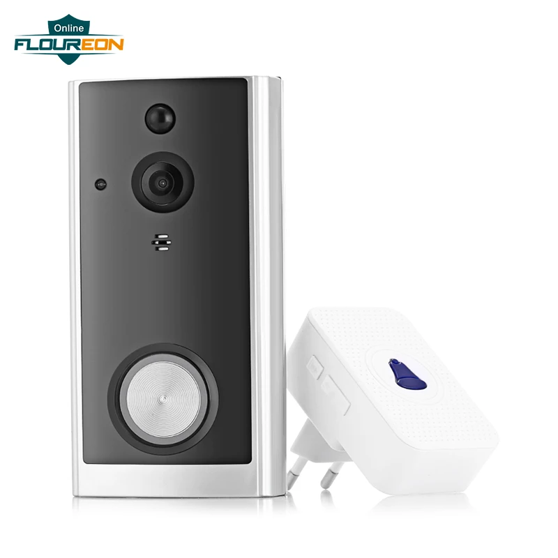 

Wireless 720P Door Camera WiFi Snapshot Doorbell Smart Home Chime Alert System Video Intercom Phone App Check Doorbell Cam