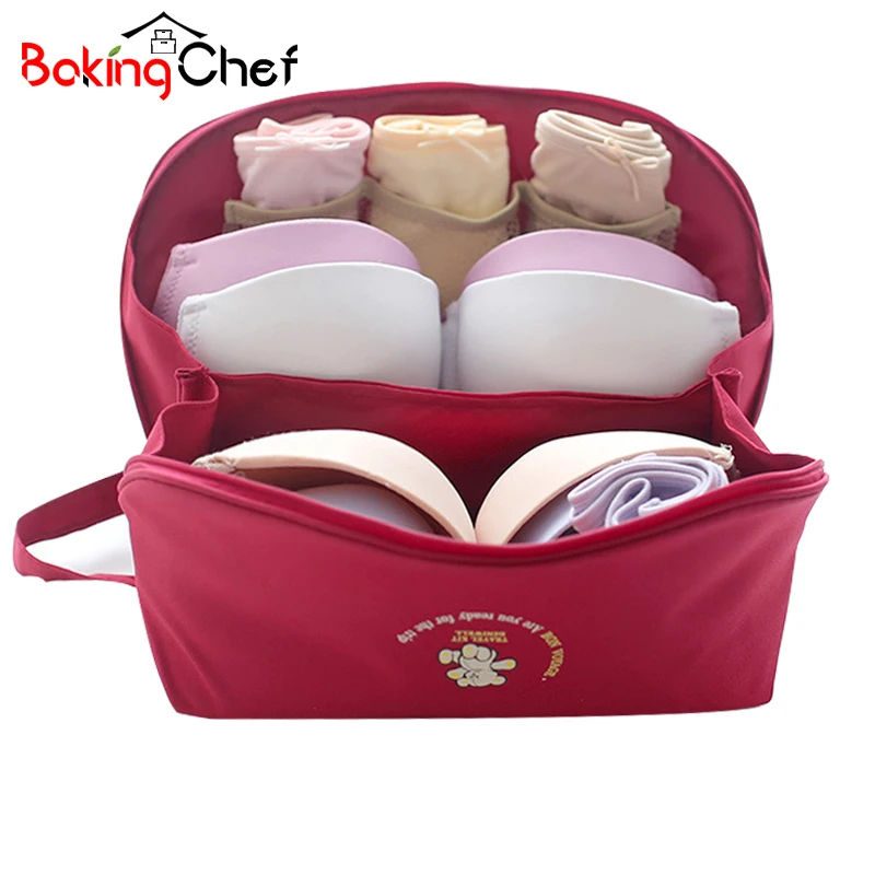 

BAKINGCHEF Travel Underwear Storage Bag Clothing Drawer Finisher Container Packaging Accessories Supplies Gear Stuff Products