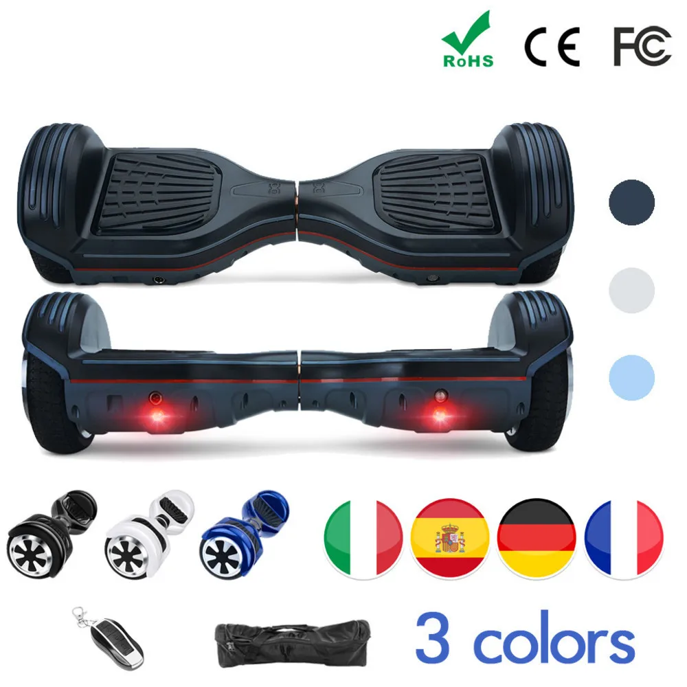 

Eu Dropshipping Overboord Electrique Hover Board Deskorolka Elektryczna Monopatin Electrico Patinete Electrico 6.5 Inch Gyropode
