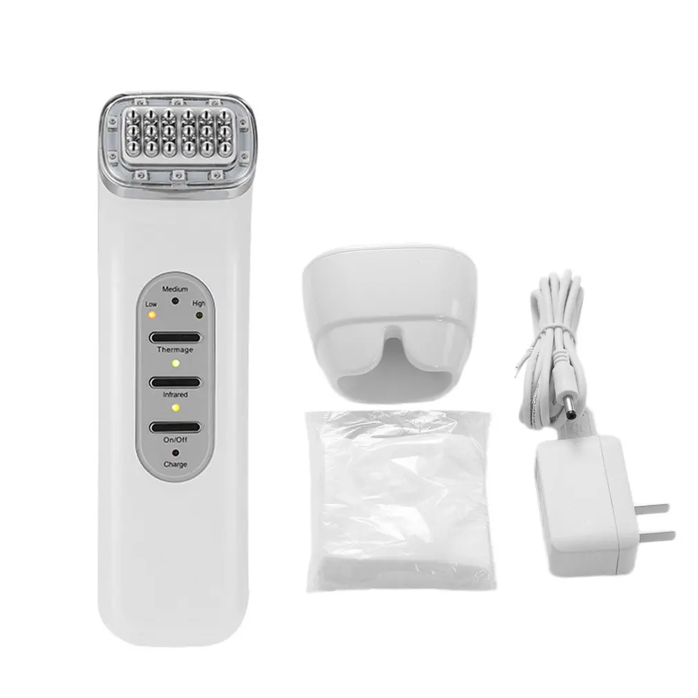 

Dot Matrix RF Radio Frequency Far-infrared Wave Therapy Face Lifting Skin Tightening Facial Wrinkle Removal Machine US Plug