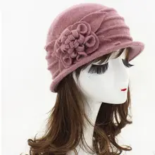 Винтажный шерстяной перламутровый берет, Женская французская шапка, осенне-зимняя теплая бисероплетенная Кепка s Boina, Элегантные Женские однотонные шапки для художника