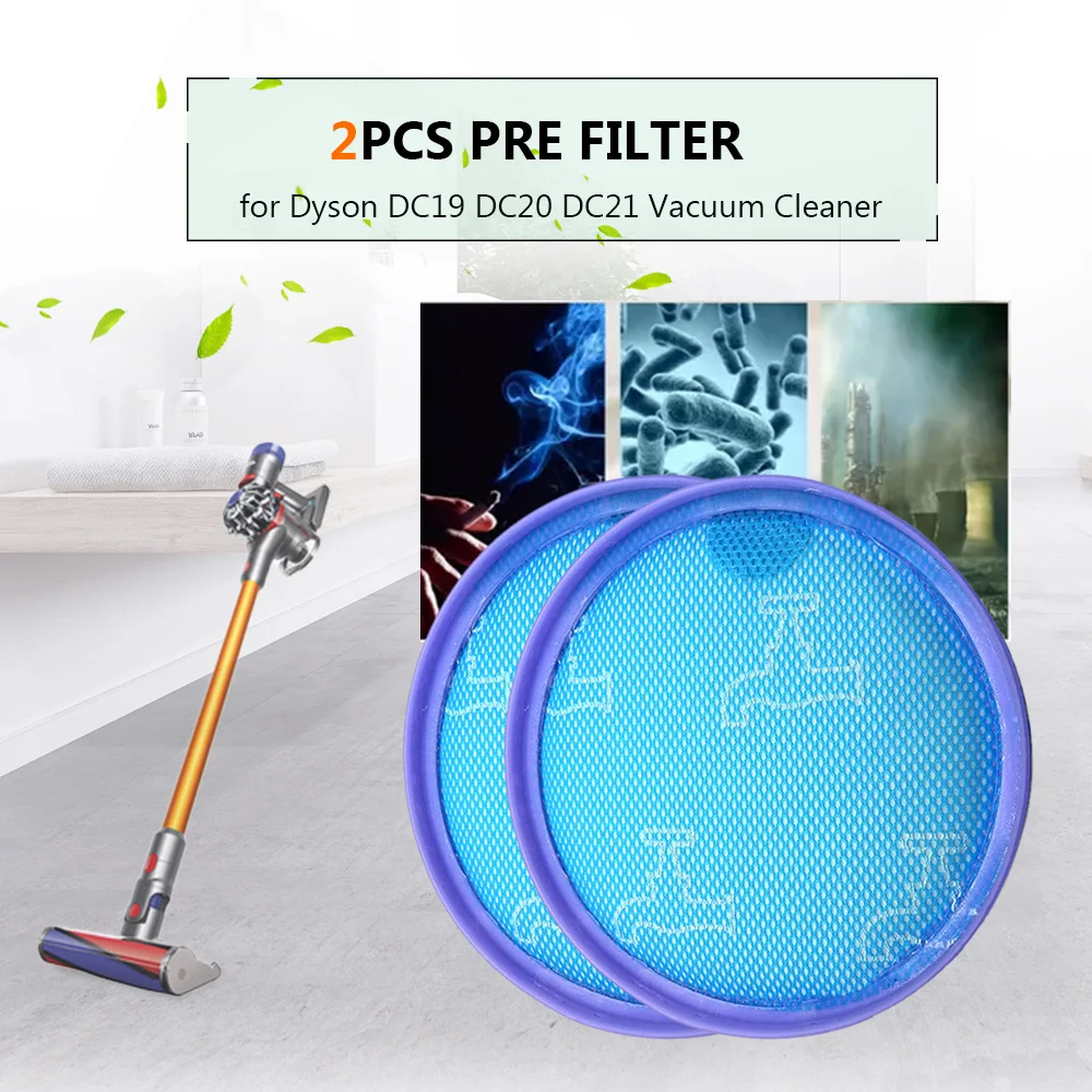 

2pcs Pre Filter HEPA Motor Filter Replacement for Dyson DC19 DC20 DC21 Vacuum Cleaner