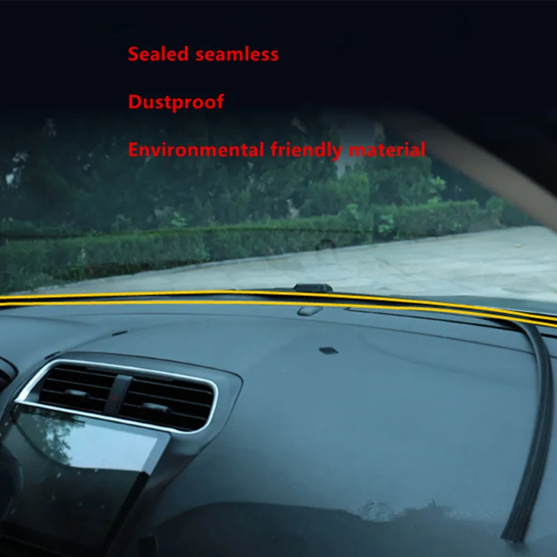 

HOT Car Stickers Dashboard Sealing Strips goods For Lada kalina granta priora niva largus samara vesta Auto Interior Accessories