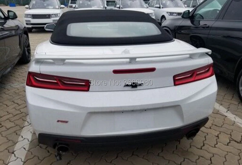 Автомобильные аксессуары ABS пластик Неокрашенный задний Багажник крыло спойлер