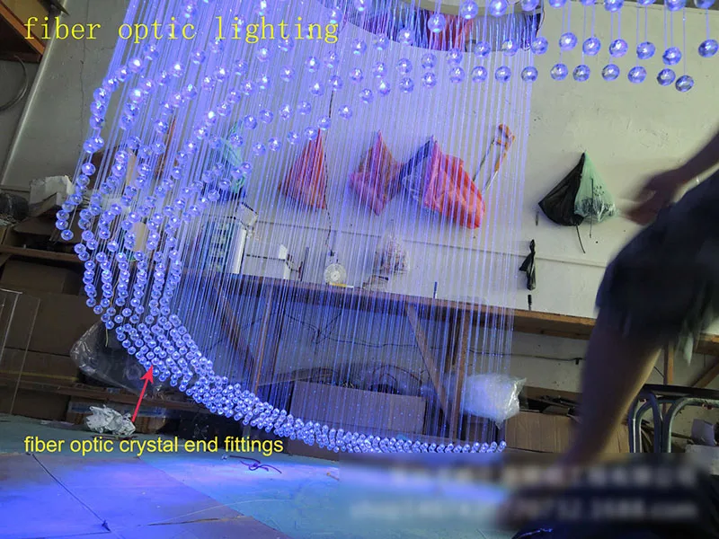 DMX 45 Вт RGB светодиодный волоконно оптический Звездный потолочный комплект