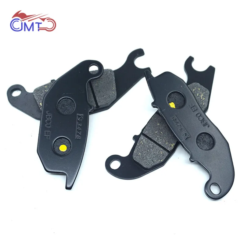 For Honda CBR125R 2004-2011 CBR125 RS 05-06 RW 05-12 CBR150R 2000- Front& Rear Brake Disc Pads CBR125 CBR150 R CBR 125 150