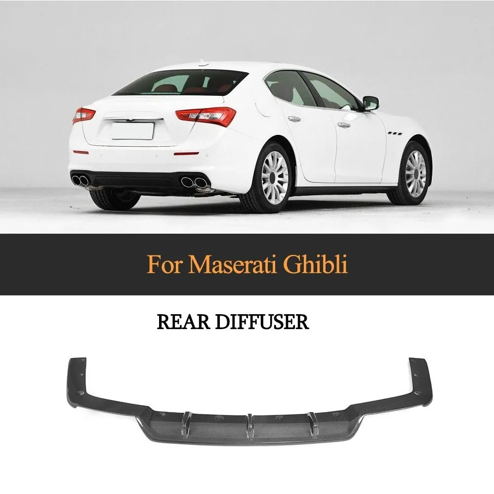Diffuser For Maserati Ghibli Base Sedan 4 Door 2018 2019 Rear