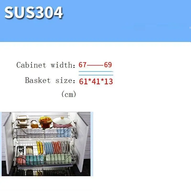 Organizador Armario Cocina, органайзер для кухни из нержавеющей стали, Cozinha, кухонный шкаф, Cestas Para Organizar Basket