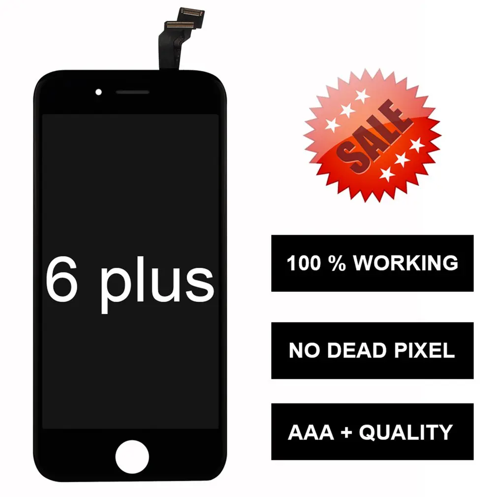 

Replacement Tablet Front Screen For iphone6plus LCD Touch Screen Digitizer Tablet PC Display Module Portable Replacement Part