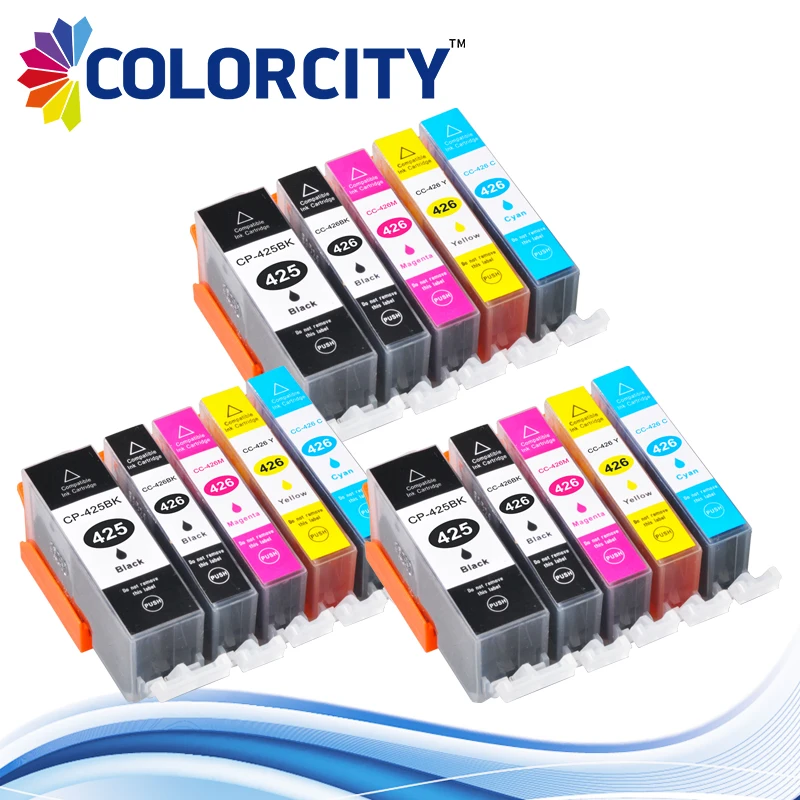 PGI 425 CLI 426 Совместимый картридж для canon PIXMA IP4840 IP4940 IX6540 MG5140 MG5240 MG5340 MG6140
