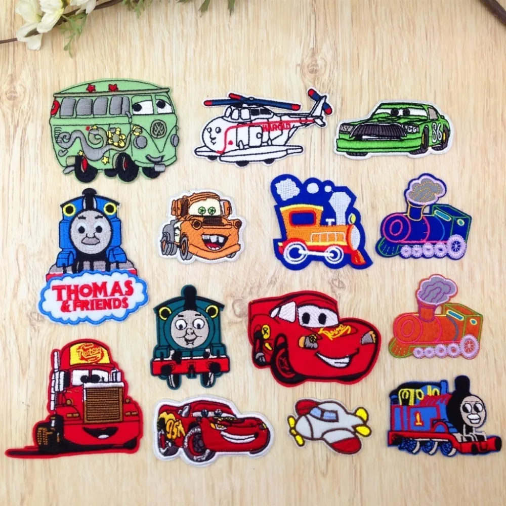 

Car Iron On Rock Motorcycle Patches For Clothes Embroidery Applique Cartoon Car Bike Patch Jeans Iron Sticker For Clothing Badge