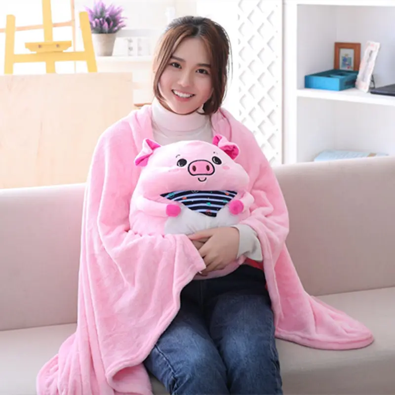 1 шт. 40 см Kawaii плюшевая подушка для свинки и кошки с набивкой игрушки свинка кошка