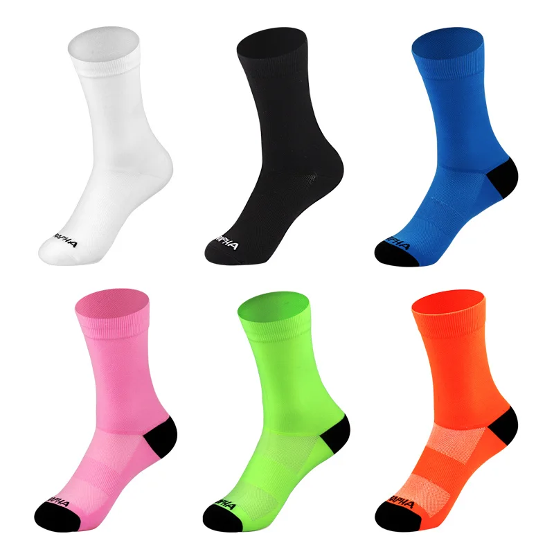 BIKEIN Professional Cycling Sport Socks Breathable Road Bike Socks Outdoor Sports Racing Bicycle Sock Free Size Stockings Socks