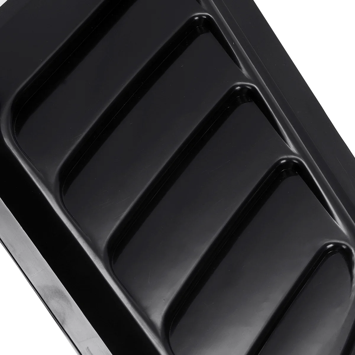  1Pair ABS Car Front Engine Cover Sticker Car Decorative Air Outlet Flow Fender Intake Scoop Turbo B