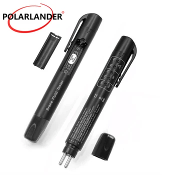 

new arrival Mini Electronic Brake Fluid Tester 2016 5 LED Pen Vehicle Tools Liquid Diagnostic Tools