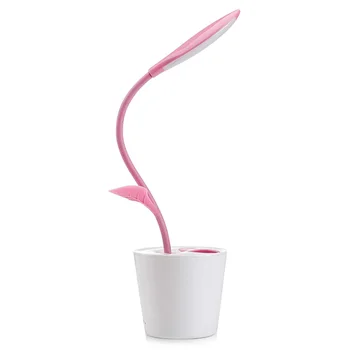 

Desk Lamp,Dimmable Table Lamp With Rechargeable Usb Cable,Press Control,3-Level Dimmer