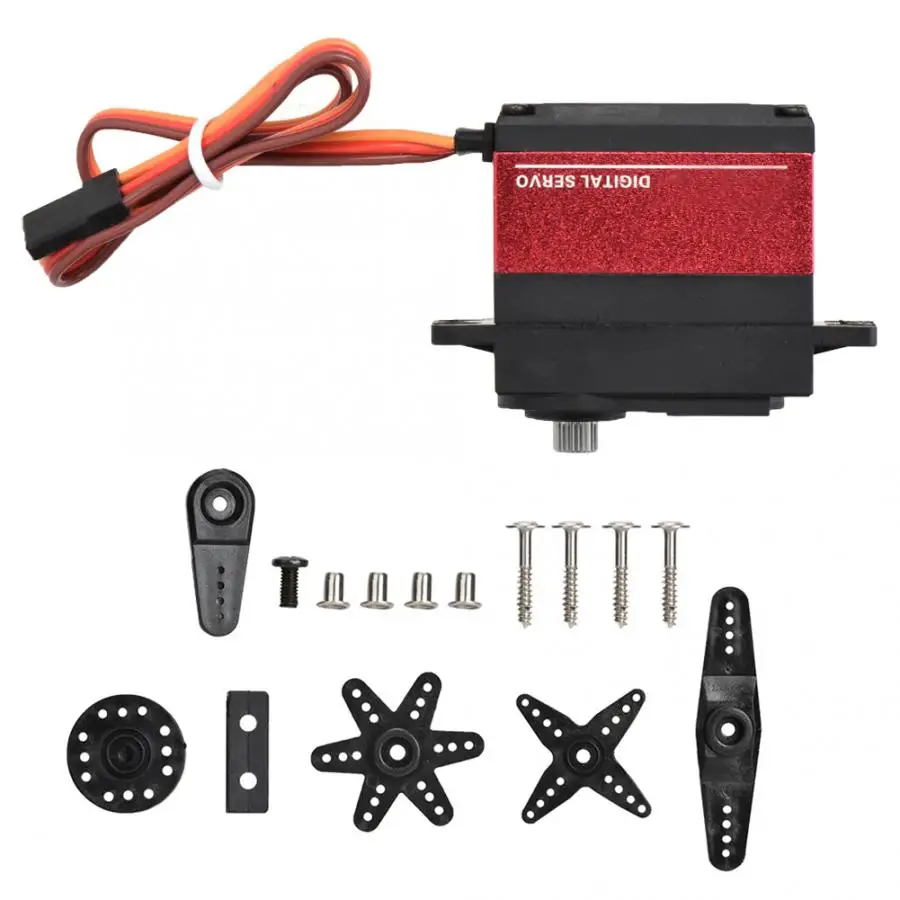 JX PDI 6208MG 8 кг металлический шарикоподшипник цифровой сервопривод для