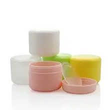 20шт 20 г маленькие дорожные бутылки Портативный Косметический Контейнер Пустой Крем для лица маска косметического банка для пищевых продуктов