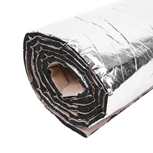 Автомобильный межсетевой экран звукоизолирующий Теплоизоляционный амортизирующий коврик колодки 50 см* 100 см* 5 мм авто звукоизоляция мертвая изоляционная пена