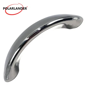 

Boat Door Handle Hand Stainless Steel Hatch Grab Marine 6-1/2" Rail Oval Base