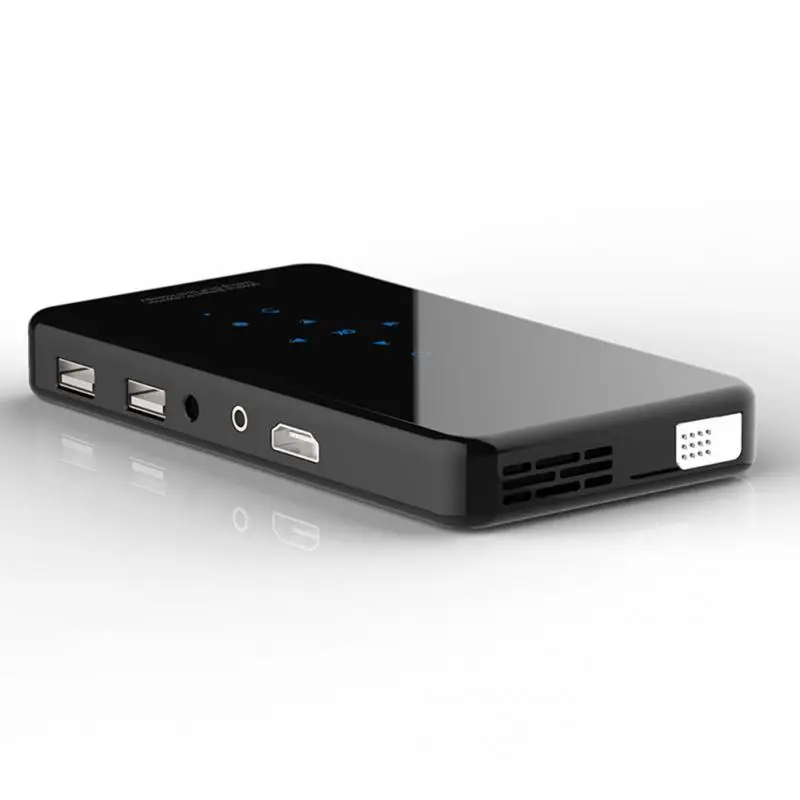 Мини проектор Bluetooth 4 2 HD 1080P Портативный 4G Wi Fi пульт дистанционного управления для