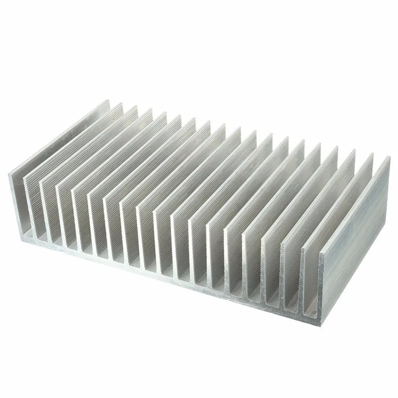 

Heat Dissipation Aluminum Heat Sink Radiator Heatsink For IC Electronic Chipset High Power LED Amplifier Transistor 182x100x45mm