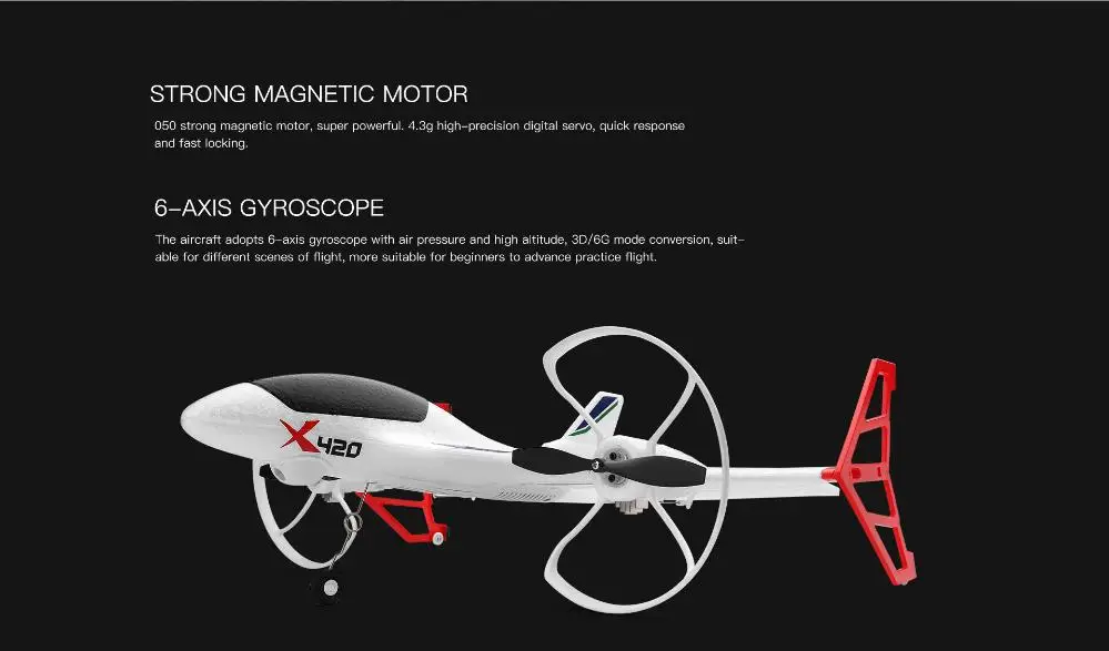 XK X420 2,4G 6CH 420 мм 3D6G СВВП вертикального взлета и посадки EPP 3D Пилотажная FPV RC Самолет RTF удалить Управление игрушки