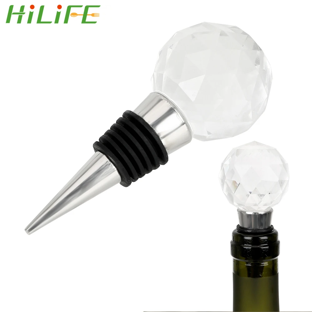 10x Stainless Steel Bottle Stopper White-Red Wine Sealer Saver Re-sealler