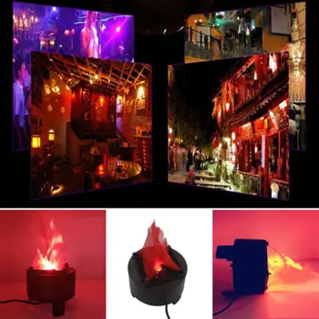 

Christmas LED Fake Flame Effect Lamp Torch Light Fire Pot Prop Party Home Decor