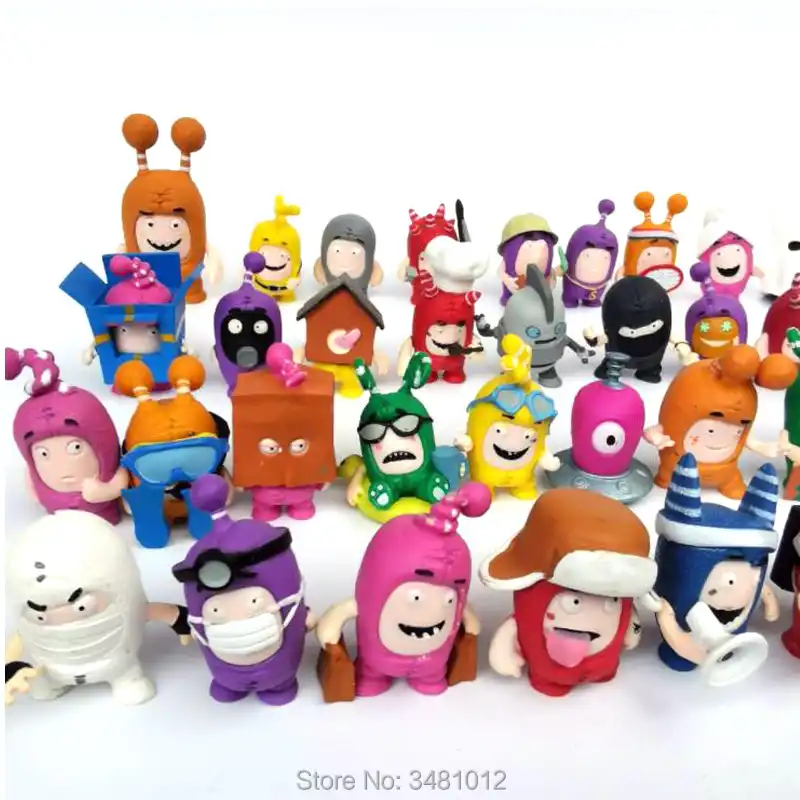 oddbods mini figures