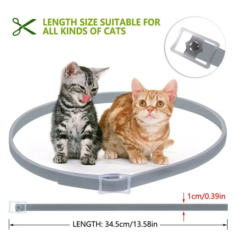 

Cat Dog Collar Flea And Tick Collar Mosquito Repeller Essential Oil Pet Supplies Natural Deworming Pet Collar