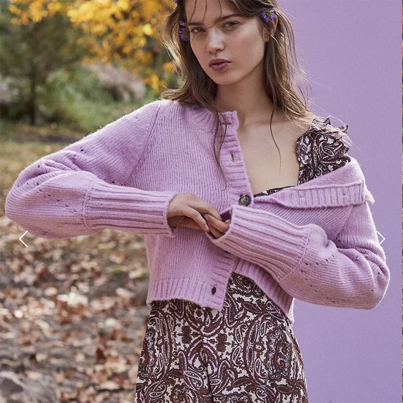 

BRADELY MICHELLE Autumn winter warm knitted sweaters for women 2018 long sleeve knitted outwear tops female cardigans