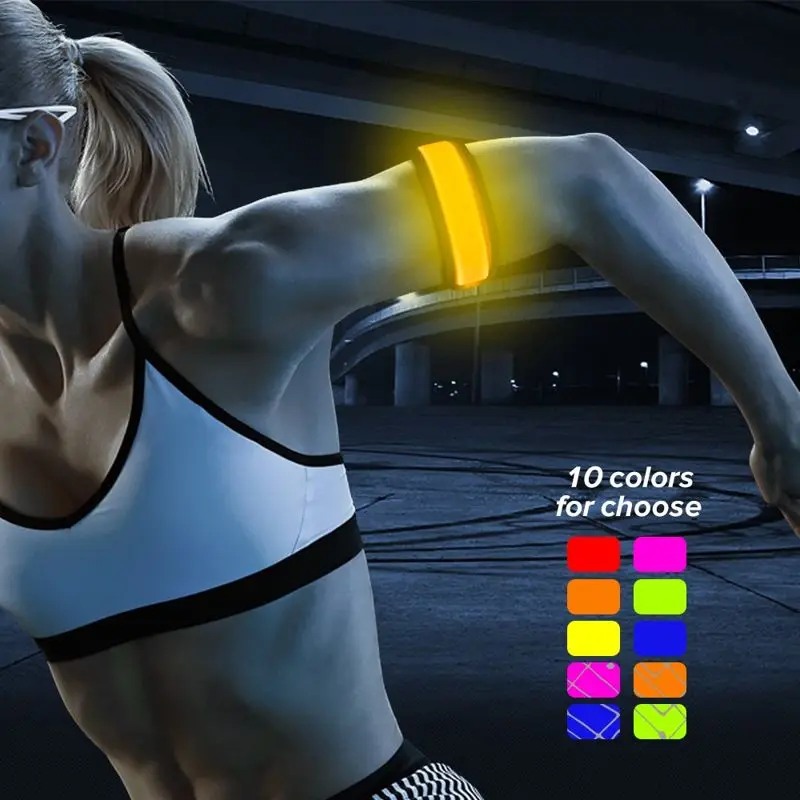 Buy LED Armband Lights 2pcs Running Glow LED Bracelets