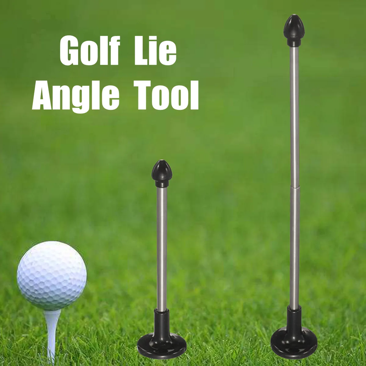 

Golf Magnet Lie Angle Tool Face Aimer Adjustable Alignment Correction Training Aid Rod Trainer Beginner Outdoor Sports Accessory