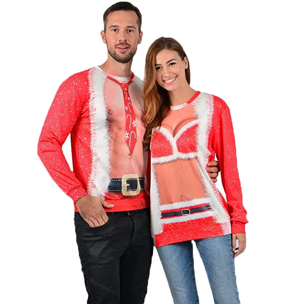 Осенние модные мужские женские уродливые Рождество кофты Президент пуловер повседневные толстовки пара одежда новый плюс размеры