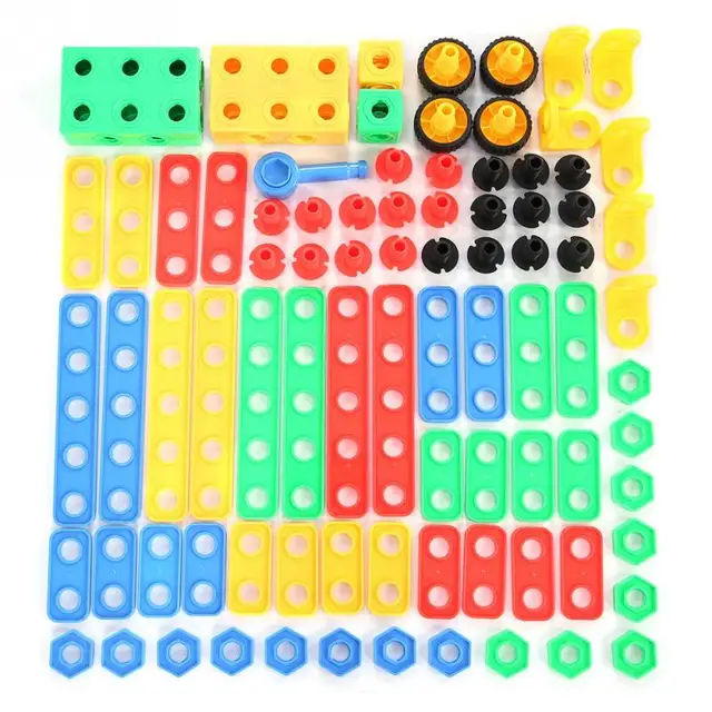 DIY Assembling Brick Designer Toy for Kid Child Learning Intelligent