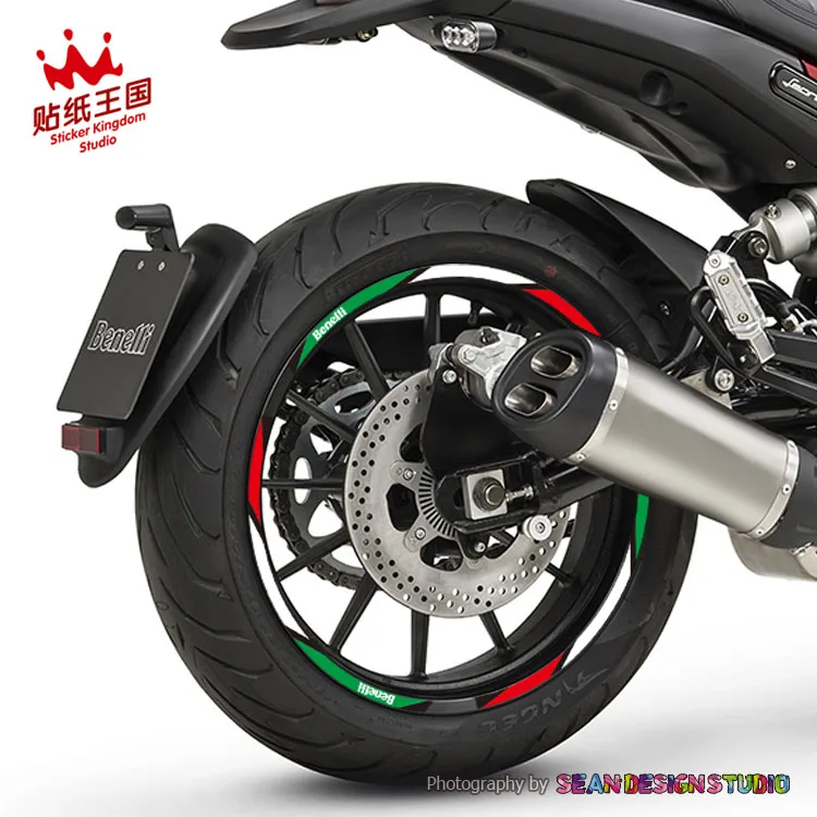 Колесные наклейки для Benelli BN 300 600 Leoncino 500 TNT899 светоотражающие полосы на обод