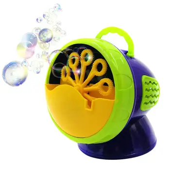 

Bubble Machine Durable Automatic Bubble Fan for Girl Boy Easy to Use Puzzle Enlightenment Toy Blower for Kids