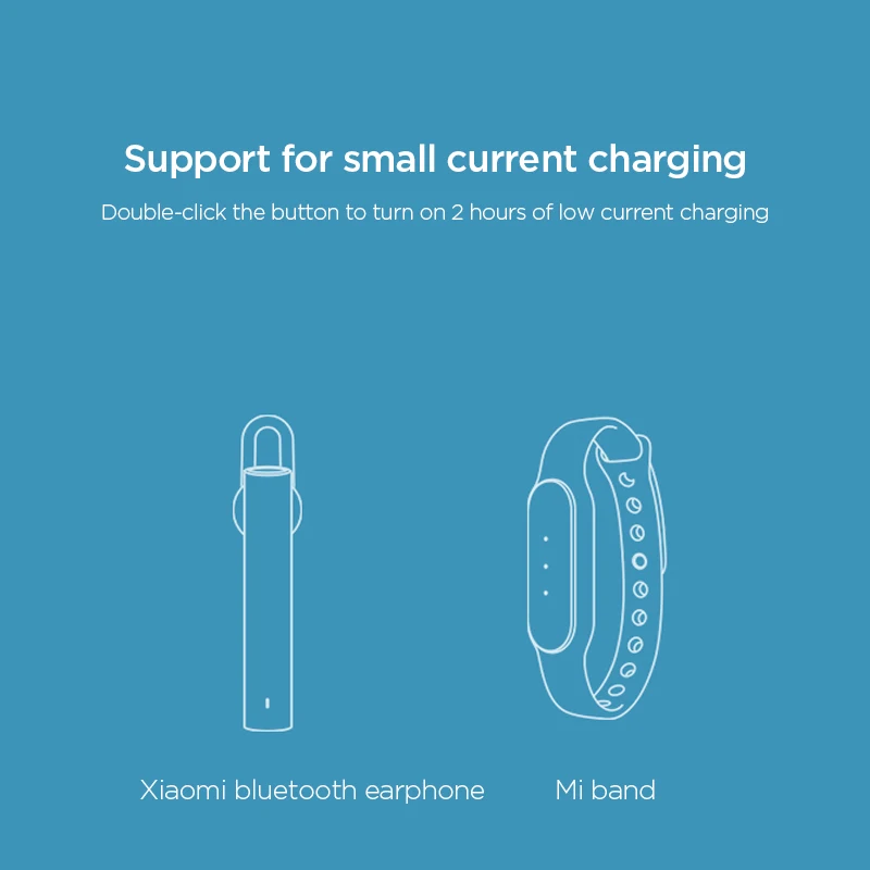 Xiaomi Power Bank 2 5000 мАч PLM10ZM Mi Powerbank 5000 Портативная зарядка Внешняя батарея повербанк