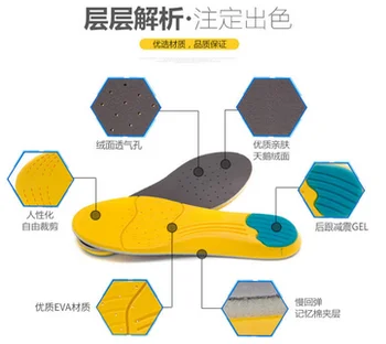 

200pairs Insole Shoes Foot Care Pads for Foot Pain Relieve Height Increase Comfortable Insoles Memory Cotton freeshipping