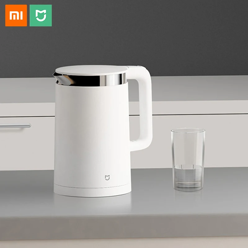 

Power 12 Hours At A Constant Temperature Mijia 1.5l App Mobile Portable Intelligent Electric Water Boiler, Stainless Steel