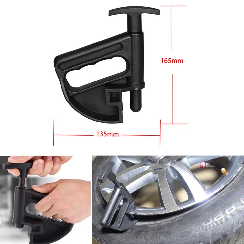Abrazadera del Cambiador de Llantas BiuZi Universal Nylon Changer de Llanta Abrazadera de Llanta Abrazadera de Tal/ón Herramienta Central de Ca/ída